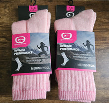  GUARDIAN'S LADIES OUTDOOR PERFORMANCE MERINO WOOL SOCKS GSL202 (2 PER PACK)