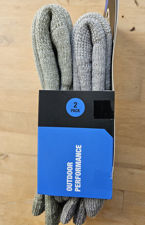 GUARDIAN'S MEN OUTDOOR PERFORMANCE MERINO WOOL SOCKS GSM205 (2 PER PACK)
