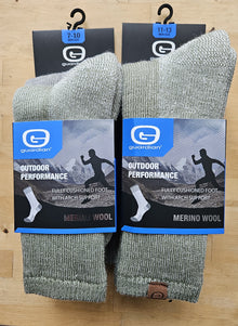  GUARDIAN'S MEN OUTDOOR PERFORMANCE MERINO WOOL SOCKS GSM205 (2 PER PACK)