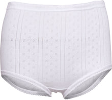  WHITE SWAN'S LADIES FANCY KNIT BRIEF WL213 ( 3 per pack )