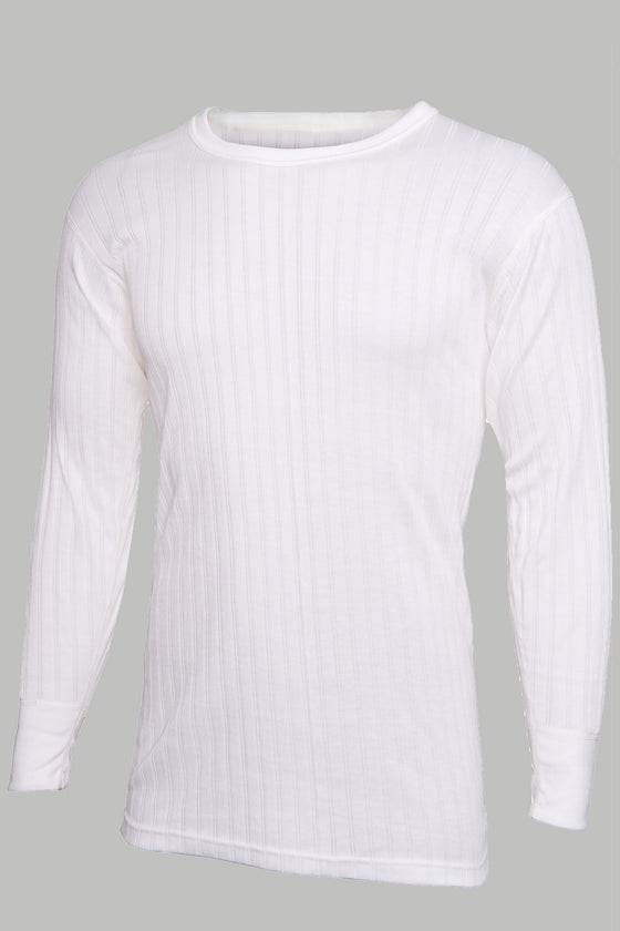 Mens white thermal long sleeve hotsell