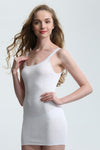 White Swan's Ladies Fancy Knit French Neck Vest, White
